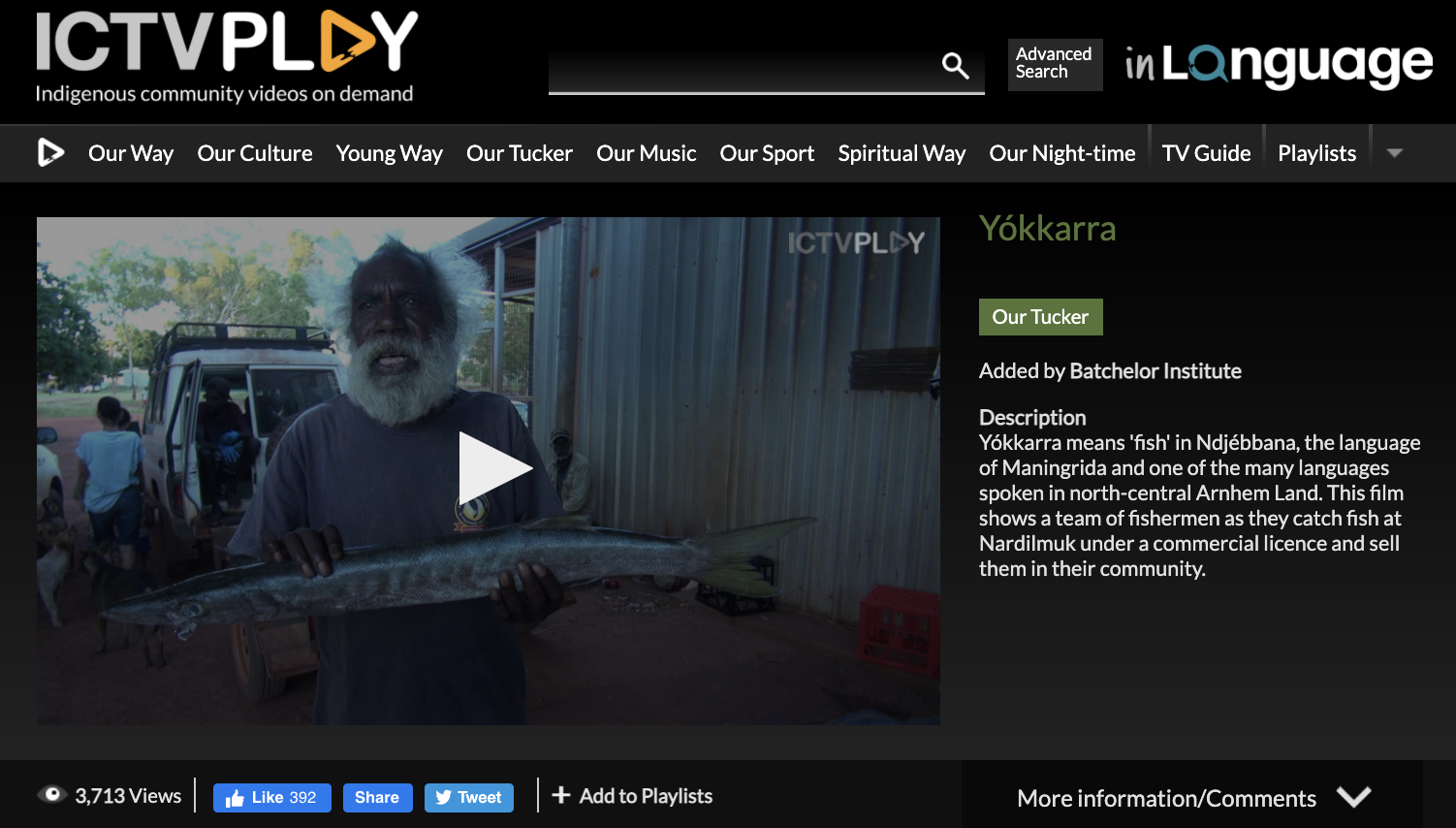 ICTVPlay Yokkarra Batchelor